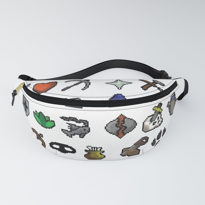 Old School Runescape Skills Fanny Pack by Slice of Pizzo Society6