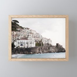 Amalfi Coast, Italy Travel Photography Framed Mini Art Print