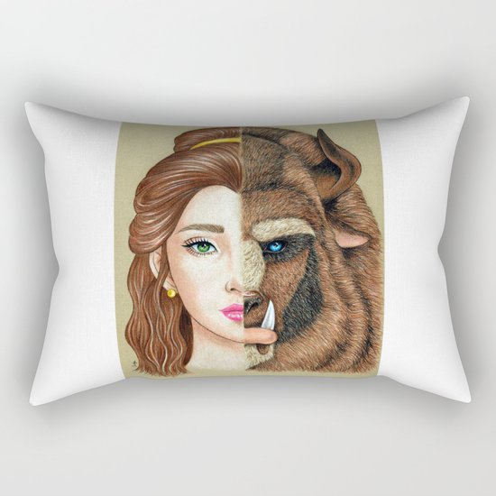 Beauty & the Beast Rectangular Pillow