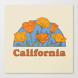 California Poppies Canvas Print