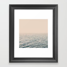 Float on Framed Art Print