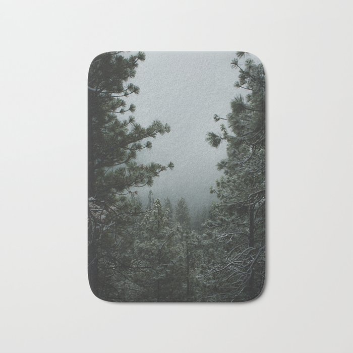 Backwoods Winter: Ponderosa Pines, Washington Bath Mat