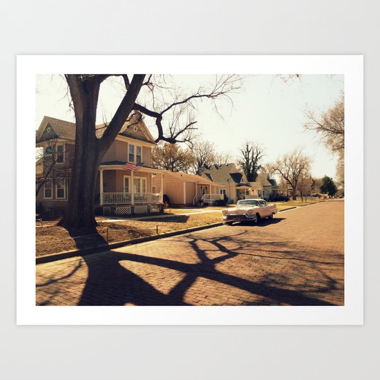 Small Town Art Print