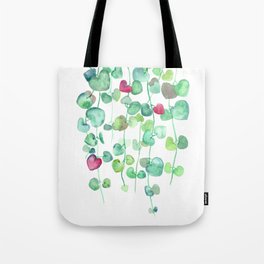 Lizu's string of hearts Tote Bag