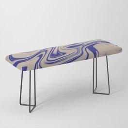 Blue sand marble  Bench