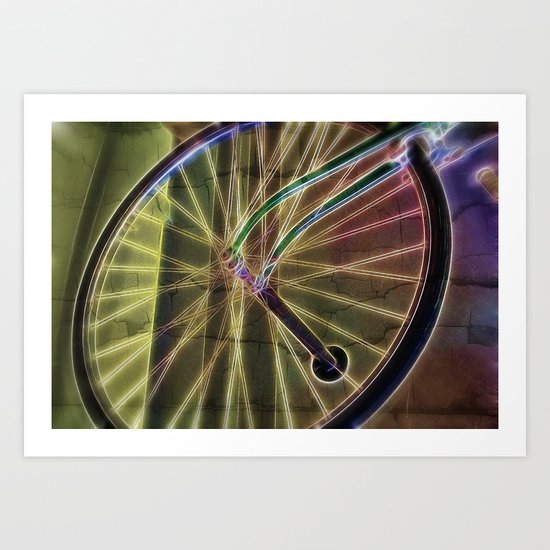 Spoken in Colour Art Print