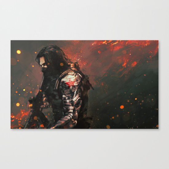 Blood in the Breeze Canvas Print
