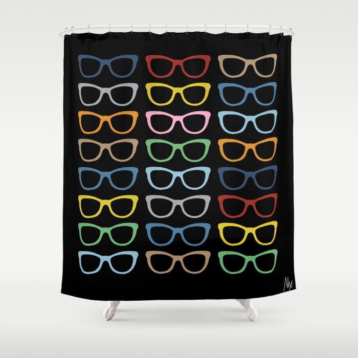 Sunglasses at Night Shower Curtain