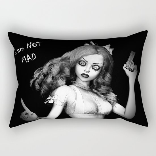 Mad Alice Rectangular Pillow