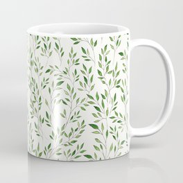 Eucalyptus Leaves Pattern Coffee Mug