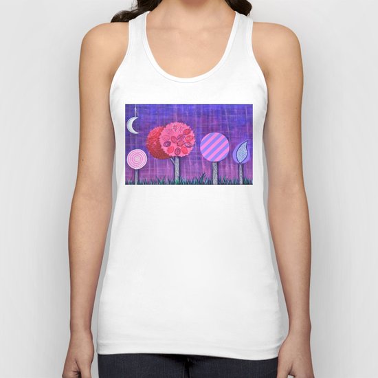 Violet Grove Unisex Tank Top