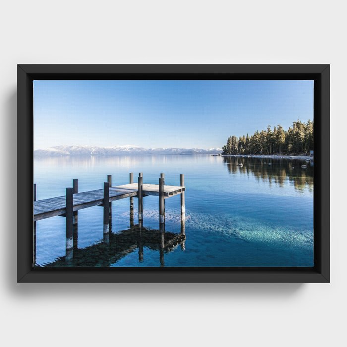 Lake Tahoe 2 Framed Canvas