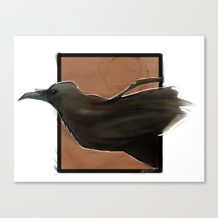 The Raven  Canvas Print