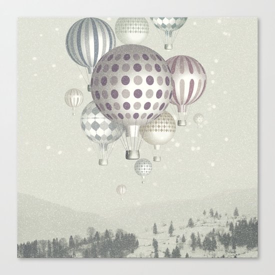 Winter Dreamflight Canvas Print