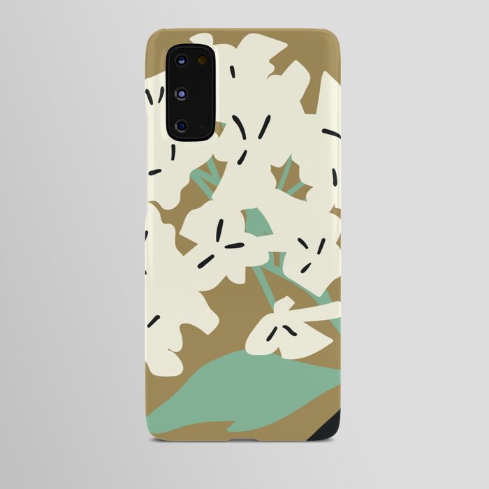 Elderflower Garden Minimalist Android Case