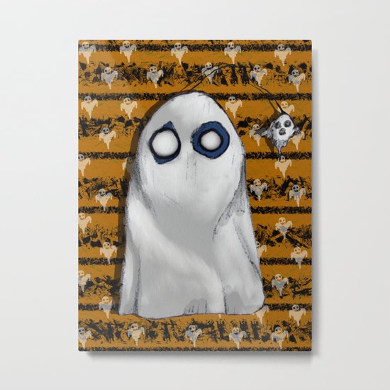 Bob's Ghost Metal Print
