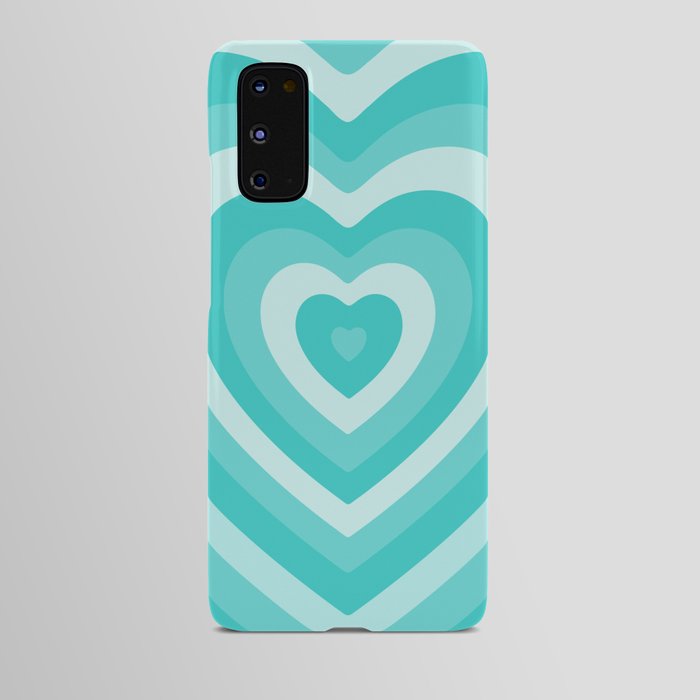 HeartBeat Eggshell Blue Android Case