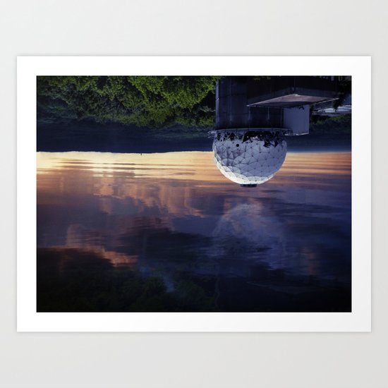 Teufelsberg inverted Art Print