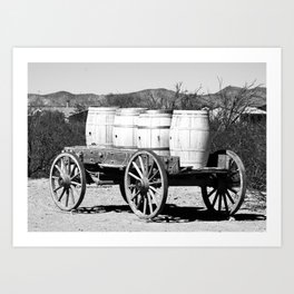wagon Art Print