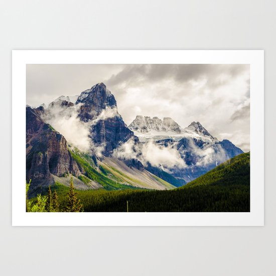 Valley of The Gods Art Print