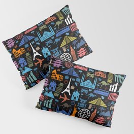 LET'S TRAVEL AROUND THE WORLD!!! Pillow Sham