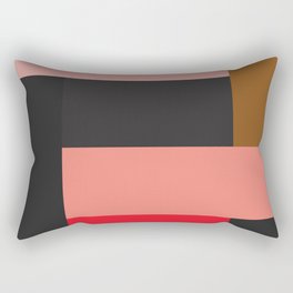 Assembling Db220 - Modern Minimalism Generative Geometric Rectangular Pillow