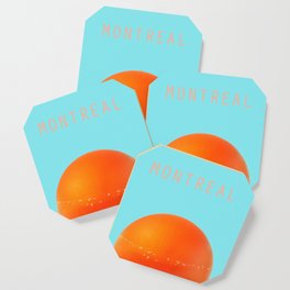 MONTREAL PASTEL Orange Julep Coaster
