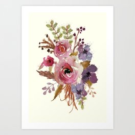 Flowers #5 Art Print