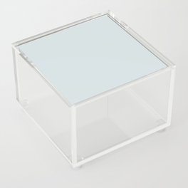 Light Aqua Blue Gray Solid Color Pantone Spa Blue 12-4305 TCX Shades of Blue-green Hues Acrylic Box