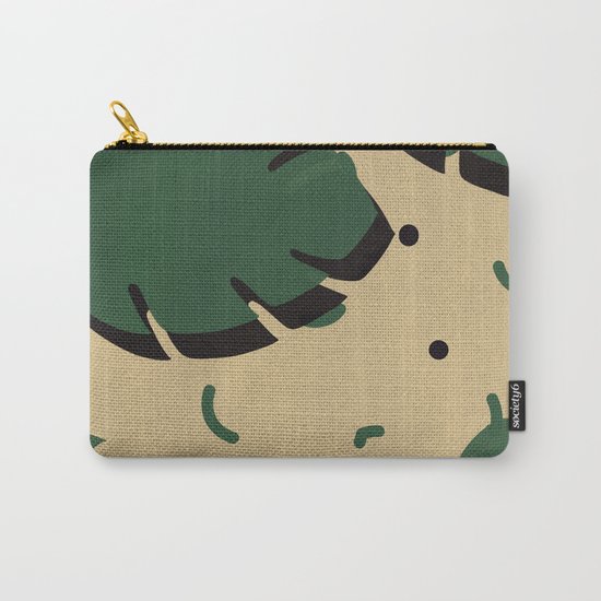 Monstera leaf 1 Carry-All Pouch