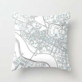 harvard square Throw Pillow