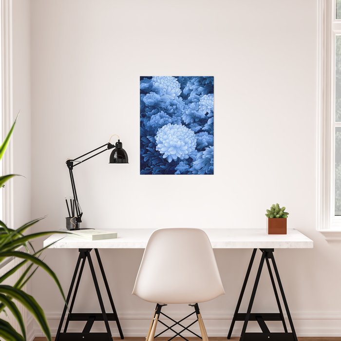 Hazy Floral Wall Art | Society6
