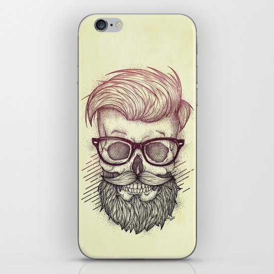 Hipster is Dead iPhone & iPod Skin