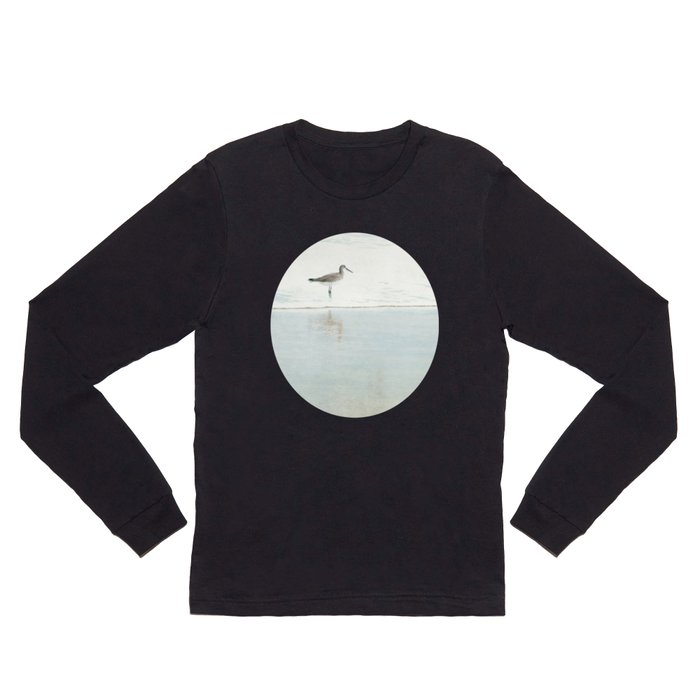 Reflecting Sandpiper Long Sleeve T Shirt