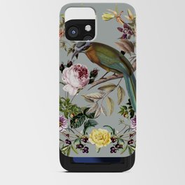 Exotic Bird Garden at Sunset iPhone Card Case