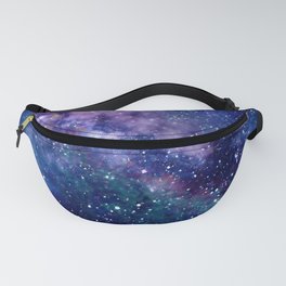 Milky Way Fanny Pack | Fantasy, Yellow, Teal, Astronomy, Graphicdesign, Digital Manipulation, Purple, Galaxy, Milkyway, Cosmos 