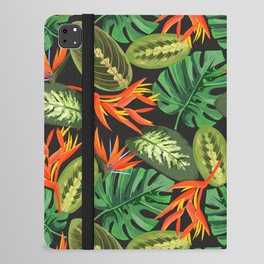 Wild Flora Leaves II iPad Folio Case