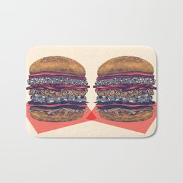 burger Bath Mat