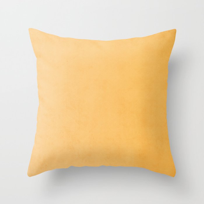 Orange Color from Composition set (4/4) -  Grey, Blue, White, Orange Throw Pillow