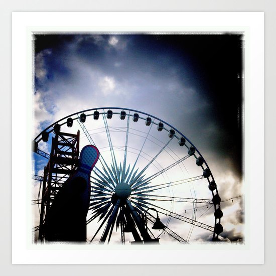 Dark Carnival Art Print
