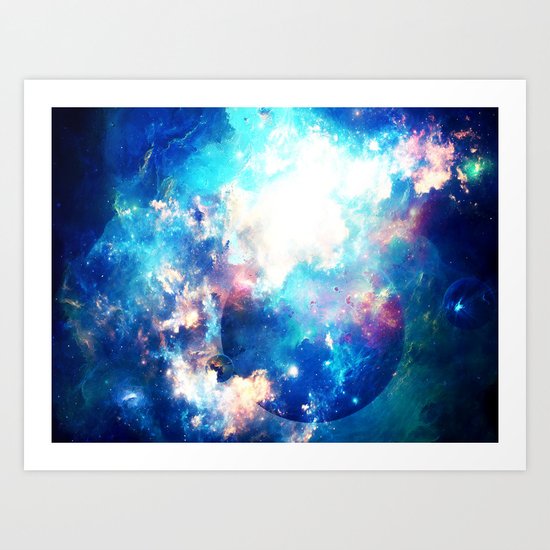 Space Eater Art Print