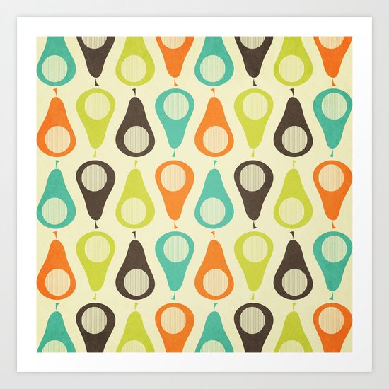 Oh What A Lovely Pear. Art Print