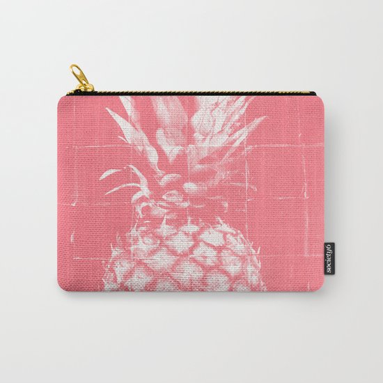 Hot pink pineapple Carry-All Pouch