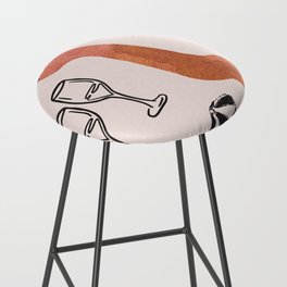 Dive Into Vacation Wine Bar Stool