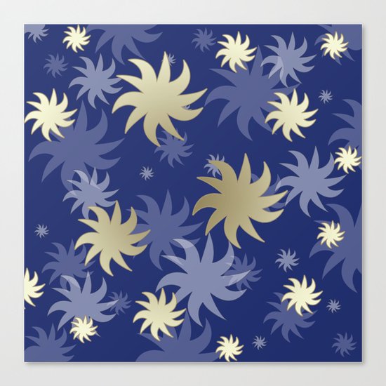 CHRISTMAS STARS 02 Canvas Print