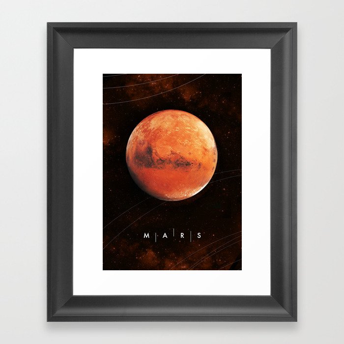 MARS Framed Art Print