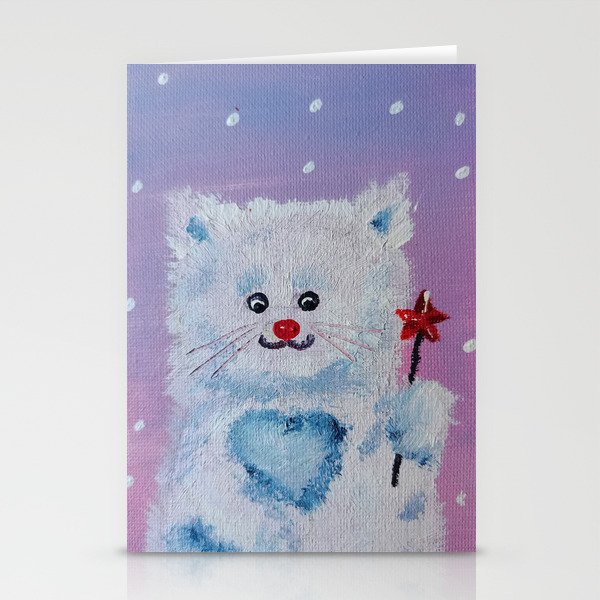 Christmas puppy Stationery Cards