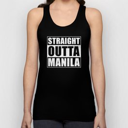 Straight Outta Manila Unisex Tank Top
