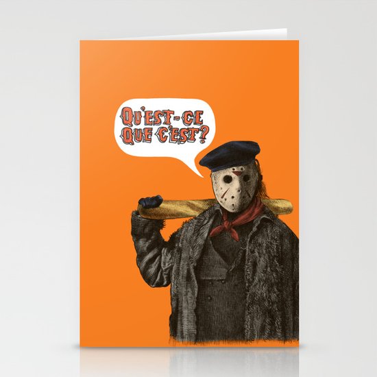 Psycho Killer Stationery Cards
