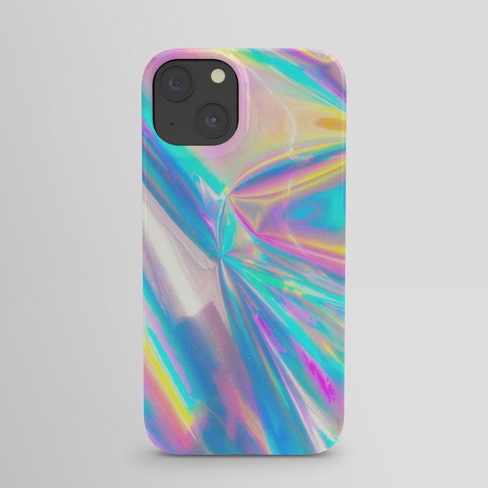 Holographic Foil Love iPhone Case